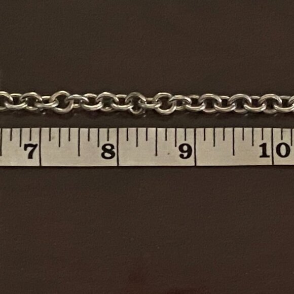 Authentic TIFFANY and CO 1837 Bracelet & Necklace Set Interlocking Circle Clasp - Picture 7 of 11